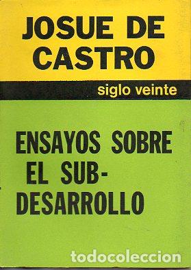 Libros: ENSAYOS SOBRE EL SUBDESARROLLO. - Foto 1