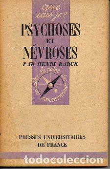 Libros: PSYCHOSES ET N&Eacute;VROSES. 1e &eacute;d. - Foto 1