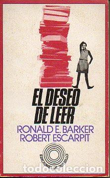 Libros: EL DESEO DE LEER. - Foto 1