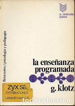 Libros: LA ENSE&Ntilde;ANZA PROGRAMADA. - Foto 1
