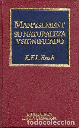 Libros: MANAGEMENT. SU NATURALEZA Y SIGNIFICADO. - Foto 1
