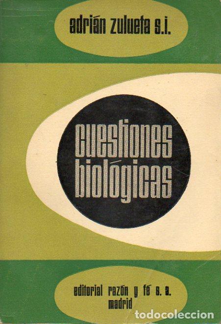 Libros: CUESTIONES BIOL&Oacute;GICAS. - Foto 1