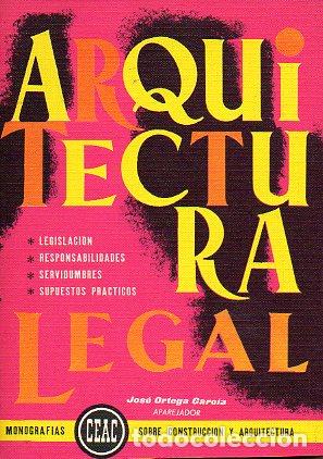 Libros: ARQUITECTURA LEGAL. 10&ordf; ed. - Foto 1