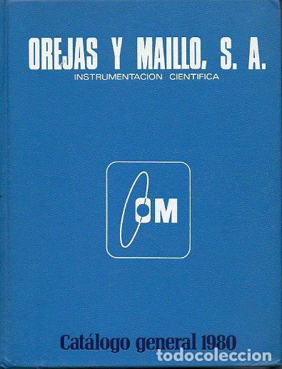 Libros: CAT&Aacute;LOGO GENERAL 1980. INSTRUMENTACI&Oacute;N CIENT&Iacute;FICA. - Foto 1