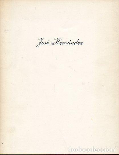 Libros: JOS&Eacute; HERN&Aacute;NDEZ. - Foto 1