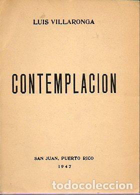 Libros: CONTEMPLACI&Oacute;N. Con Ex-libris y dedicatoria aut&oacute;grafa del autor. - Foto 1