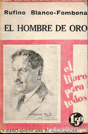 Libros: EL HOMBRE DE ORO. Novela. - Foto 1