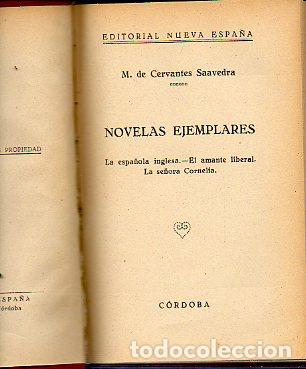 Libros: NOVELAS EJEMPLARES. - Foto 1