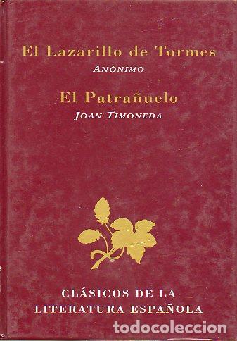 Libros: LAZARILLO DE TORMES / EL PATRA&Ntilde;UELO. - Foto 1