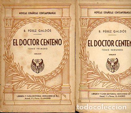 Libros: EL DOCTOR CENTENO. 2 tomos. - Foto 1