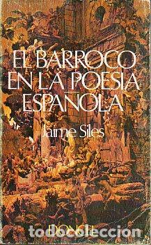 Libros: EL BARROCO EN LA POES&Iacute;A ESPA&Ntilde;OLA. Concienciaci&oacute;n ling&uuml;&iacute;stica y tensi&oacute;n hist&oacute;rica. 1&ordf; edici&oacute;n.