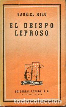 Libros: EL OBISPO LEPROSO. Novela. - Foto 1