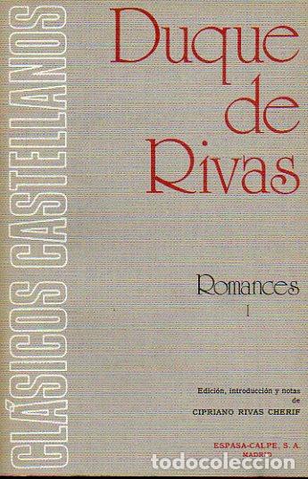 Libros: ROMANCES. Vol. I. Edici&oacute;n, introducci&oacute;n y notas de Cirpiano Rivas Cherif. 7&ordf; ed. - Foto 1
