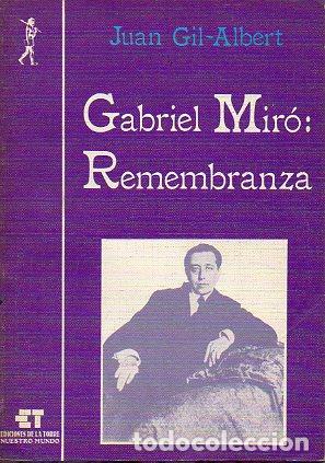 Libros: GABRIEL MIR&Oacute;: REMEMBRANZA. - Foto 1