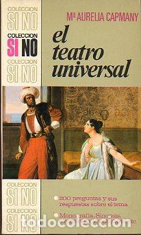 Libros: EL TEATRO UNIVERSAL. - Foto 1