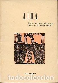 Libros: AIDA. Melodramma in quattro atti. - Foto 1
