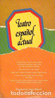 Libros: TEATRO ESPA&Ntilde;OL ACTUAL. - Foto 1