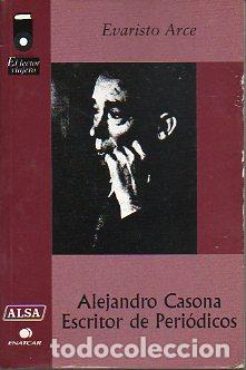 Libros: ALEJANDRO CASONA ESCRITOR DE PERI&Oacute;DICOS. - Foto 1