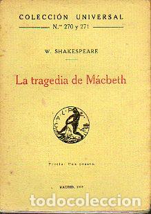 Libros: LA TRAGEDIA DE M&Aacute;CBETH. - Foto 1