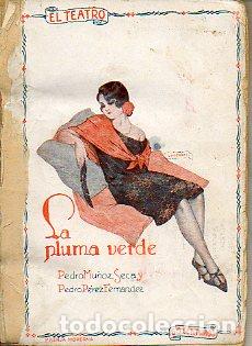 Libros: LA PLUMA VERDE. - Foto 1