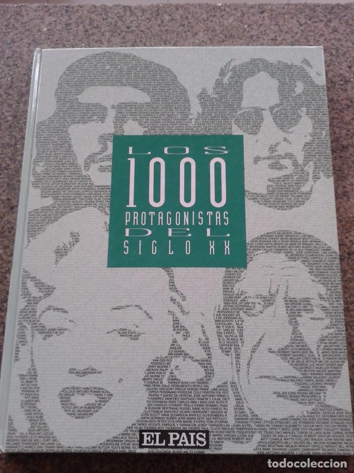 Libros: LOS 1000 PROTAGONISTAS DEL SIGLO XX -- EL PAIS -- 1992 -- - Foto 1