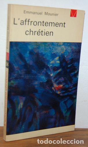Libros: LAFFRONTEMENT CHR&Eacute;TIEN - EMMANUEL MOUNIER - Foto 1