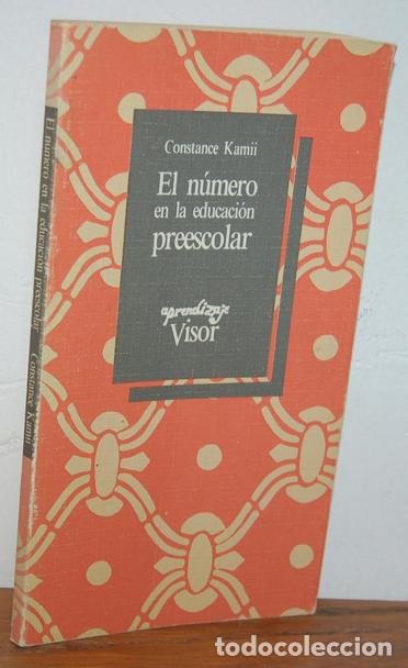 Libros: EL N&Uacute;MERO EN LA EDUCACI&Oacute;N PREESCOLAR - CONSTANCE KAMII - Foto 1