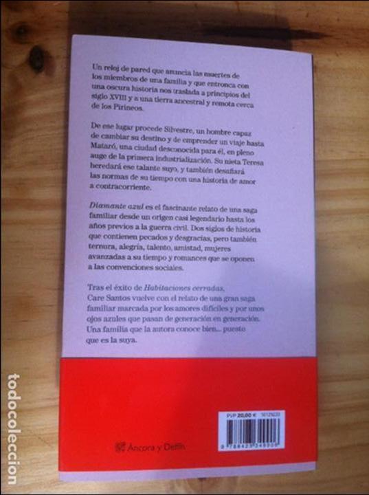 Libros: DIAMANTE AZUL. CARE SANTOS - Foto 2