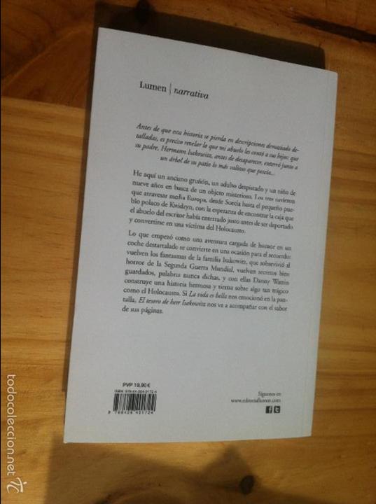 Libros: EL TESORO DE HERR ISAKOWITZ. DANNY WATTIN - Foto 2