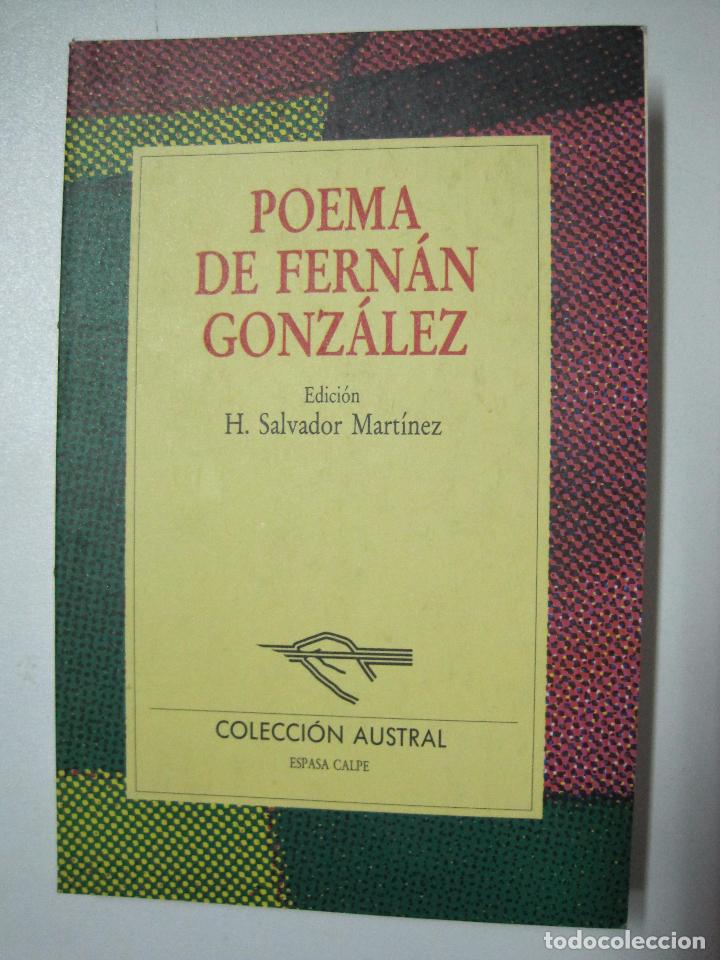 Libros: Poema de Fern&aacute;n Gonz&aacute;lez / VV. AA. - Foto 1