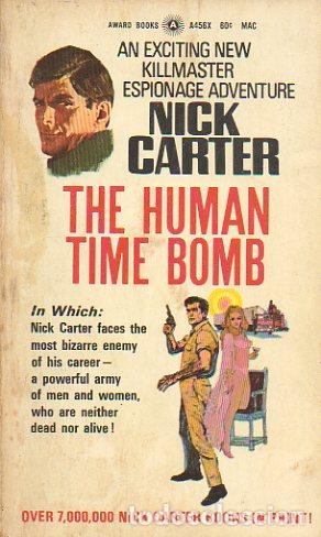 Libros: NICK CARTER. THE HUMAN TIME BOMB. - Foto 1