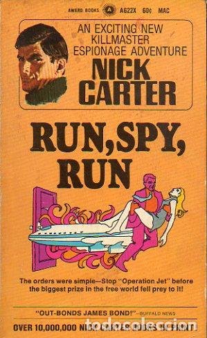 Libros: NICK CARTER. RUN, SPY, RUN. - Foto 1