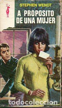 Libros: A PROP&Oacute;SITO DE UNA MUJER. - Foto 1