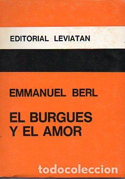 Libros: EL BURGU&Eacute;S Y EL AMOR. - Foto 1