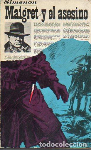 Libros: MAIGRET Y EL ASESINO. - Foto 1