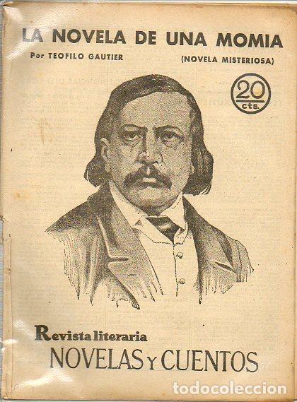 Libros: LA NOVELA DE UNA MOMIA. - Foto 1