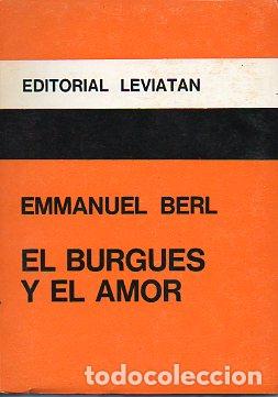 Libros: EL BURGU&Eacute;S Y EL AMOR. - Foto 1