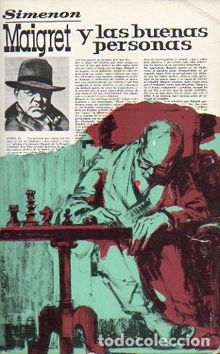 Libros: MAIGRET Y LAS BUENAS PERSONAS. - Foto 1