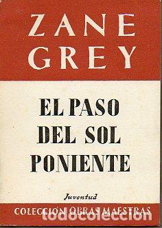 Libros: EL PASO DEL SOL PONIENTE. 8&ordf; ed. - Foto 1