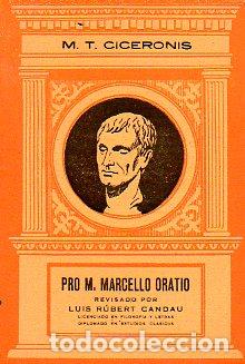 Libros: PRO M. MARCELLO ORATIO. - Foto 1