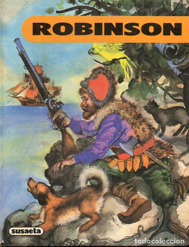 Libros: ROBINS&Oacute;N CRUSOE. Ilustrs. F. Sa&eacute;z. - Foto 1
