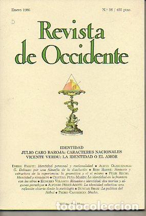 Libros: REVISTA DE OCCIDENTE. N&ordm; 56. - Foto 1