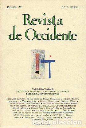 Libros: REVISTA DE OCCIDENTE. N&ordm; 79. - Foto 1