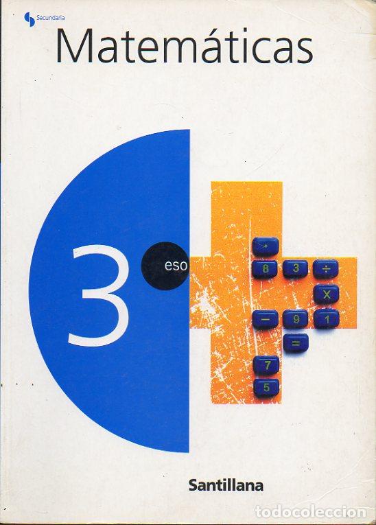 Libros: MATEM&Aacute;TICAS. 3&ordm; E.S.O. - Foto 1