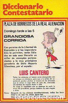 Libros: DICCIONARIO CONTESTATARIO. 1&ordf; ed. - Foto 1
