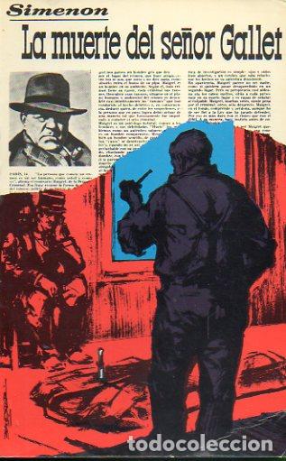 Libros: LA MUERTE DEL SE&Ntilde;OR GALLET. - Foto 1