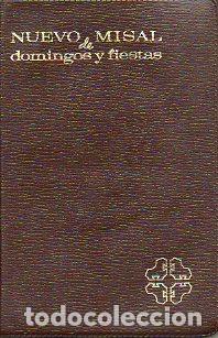 Libros: NUEVO MISAL DE DOMINGOS Y FIESTAS. - Foto 1