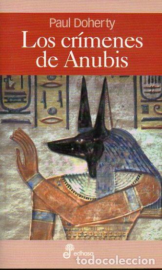 Libros: LOS CR&Iacute;MENES DE ANUBIS. - Foto 1