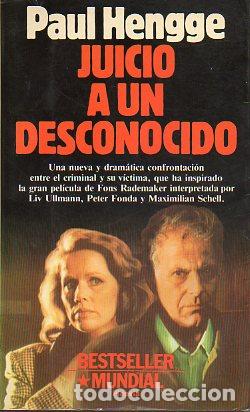 Libros: JUICIO A UN DESCONOCIDO. 1&ordf; ed. - Foto 1