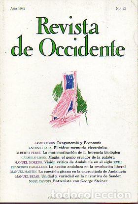 Libros: REVISTA DE OCCIDENTE. N&ordm; 13. - Foto 1